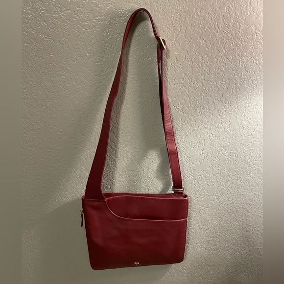 RADLEY LONDON Burgundy Crossbody Bag - Picture 2 of 6